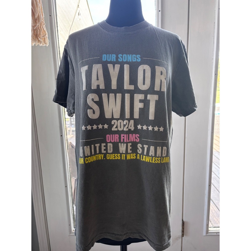 Taylor Swift for President 2024‎ T-Shirt Our Songs Our Films United We Stand